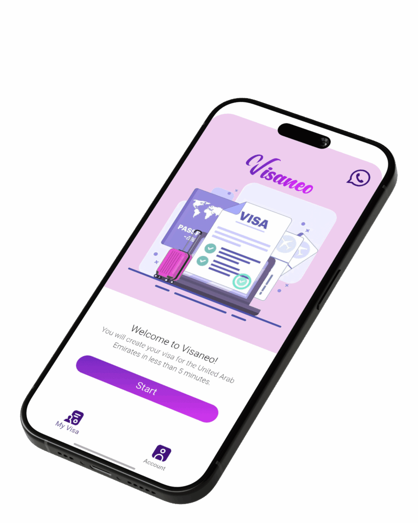 Visaneo - Mobile application for Visa to GCC Countries